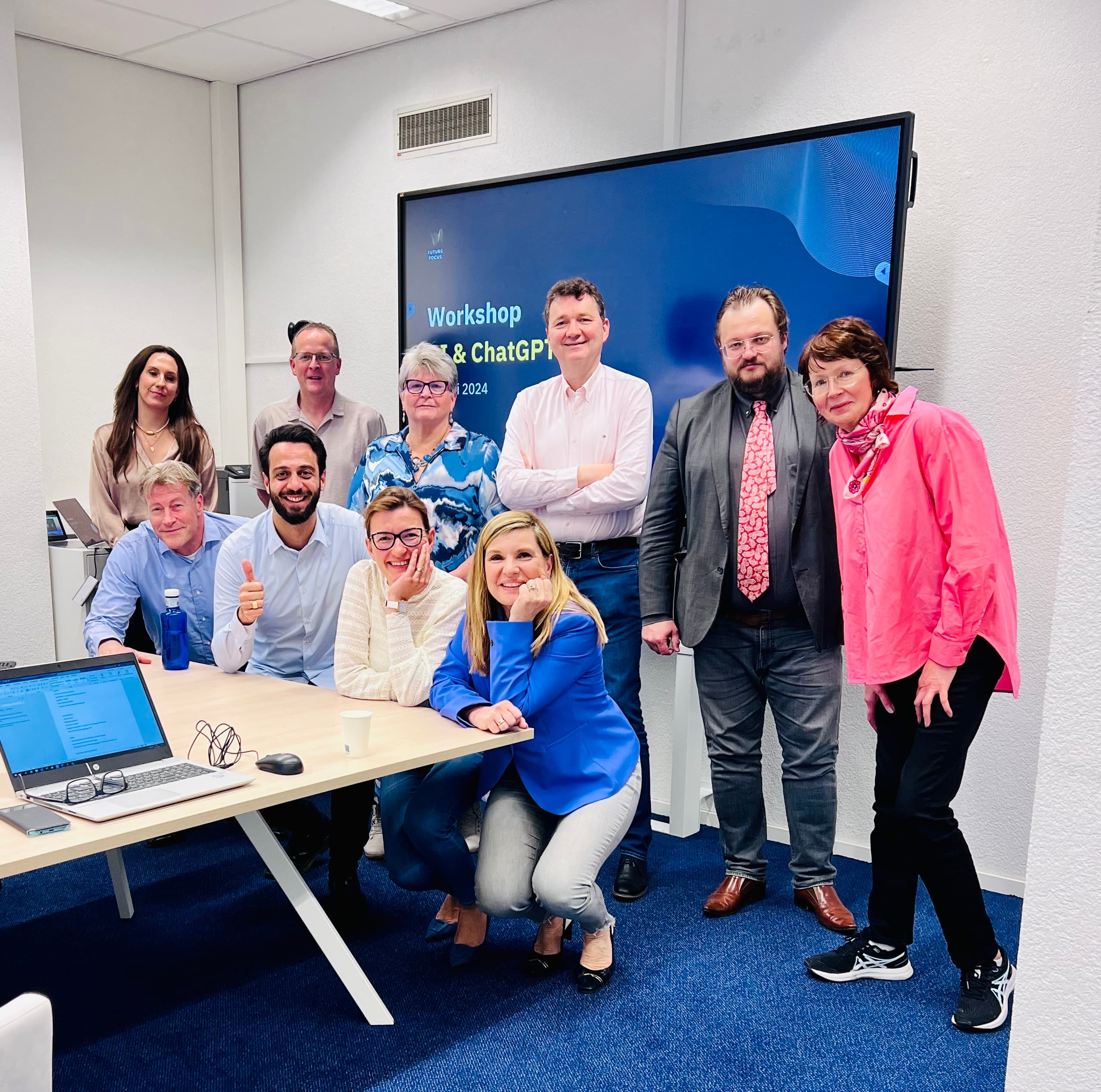 Interactieve AI-sessie voor een team